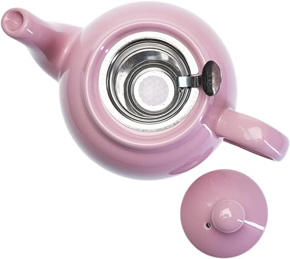 ロンドンポタリー　 ファームハウス ティーポット 2カップ用 さくら　London Pottery 通販 紅茶 ポット 陶器 おしゃれ かわいい 茶器 急須 モダン 茶こし付き ブランド