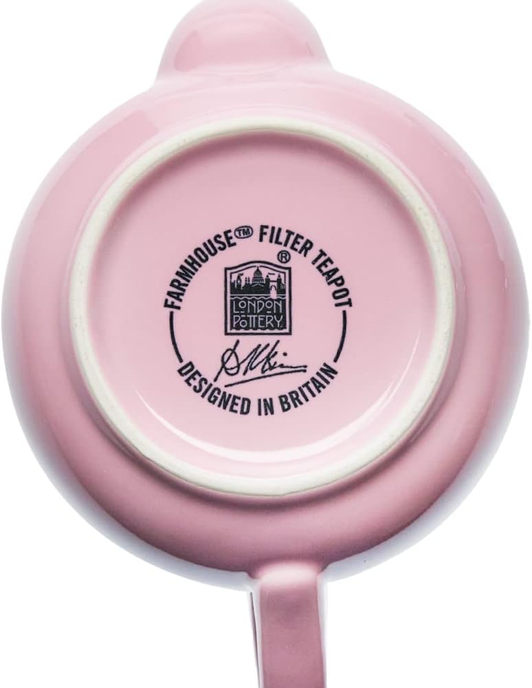 ロンドンポタリー　 ファームハウス ティーポット 2カップ用 さくら　London Pottery 通販 紅茶 ポット 陶器 おしゃれ かわいい 茶器 急須 モダン 茶こし付き ブランド