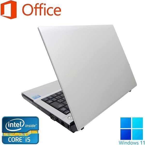 【AI搭載パソコン】NEC VB-F Windows11 Core i5-3320M 大容量メモリー:4GB SSD:1TB 大画面12.1型 Office 2019【サポート付き】