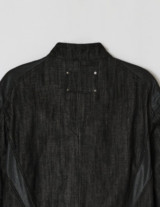 【MAISON MINED】 SICKLE BIKER DENIM JACKET