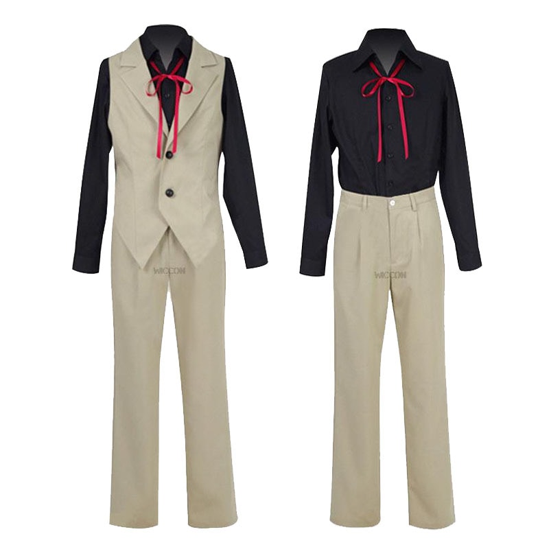 文豪ストレイドッグス コスプレ衣装 国木田独歩 武装探偵社 メンバー コスプレ アニメ ハロウィン パフォーマンス コスチューム