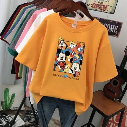 qoo10 ディズニー 人気 t シャツ