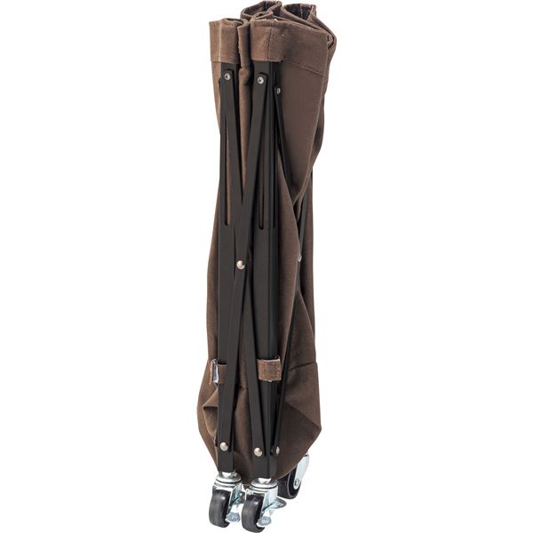 フォールディングバスケットワゴン 約W36xD36xH56cm ブラウン 組立品 mdprevattcaulkingandwaterproofing.com