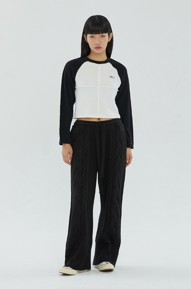 さらに100円引き◆ROMANTIC CROWN◆DESTROYED KNIT CROP SLEEVE ROMANTIC CROWN】 DESTROYED KNIT CROP SLEEVE