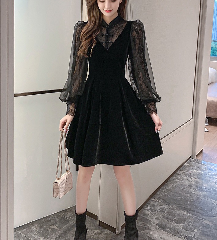 ワンピース　ロングワンピース　ロング　膝丈　ミニワンピース クロップド　ショート丈　ウエストマーク ハイウエスト 総レース　シフォン　フレア　フリル　韓国 大人可愛い　シンプル　大人　エレガント　清楚