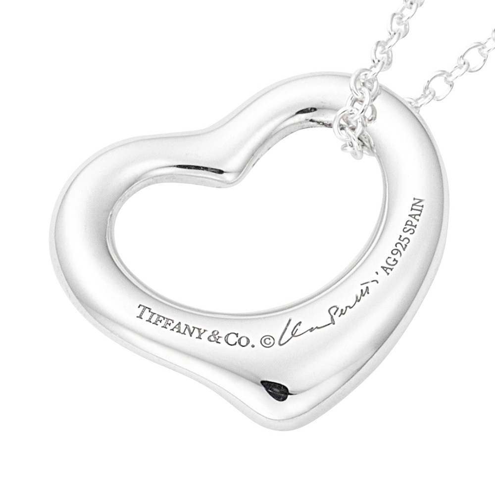 Tiffany&Co. 10660092 ELSA PERETTI OPEN HEART PENDANT 16mm/43cm ティファニー エルサペレッティ オープンハート ペンダント Tiffany&Co. 10660092 ELSA PERETTI OPEN HEART PENDANT 16mm/43cm ティファニー エルサペレッティ オープンハート ペンダント