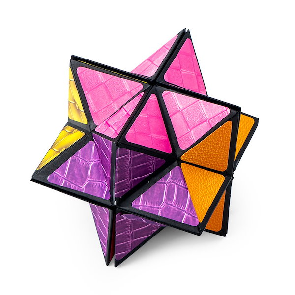 Qoo10] 知育玩具 3d 無限変形ルービックキュー