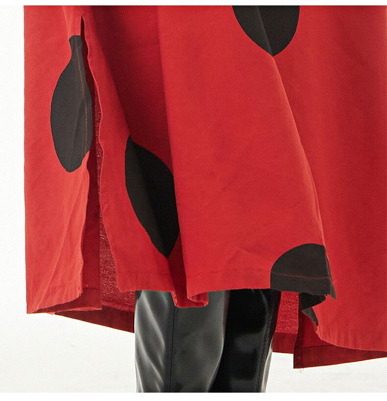 可愛いドットシャツワンピースロング長袖ブラウスレディース韓国ファッション秋服着痩せ効果リネンカーディガン 母の日 可愛いドットシャツワンピースロング長袖ブラウスレディース韓国ファッション秋服着痩せ効果リネンカーディガン 母の日