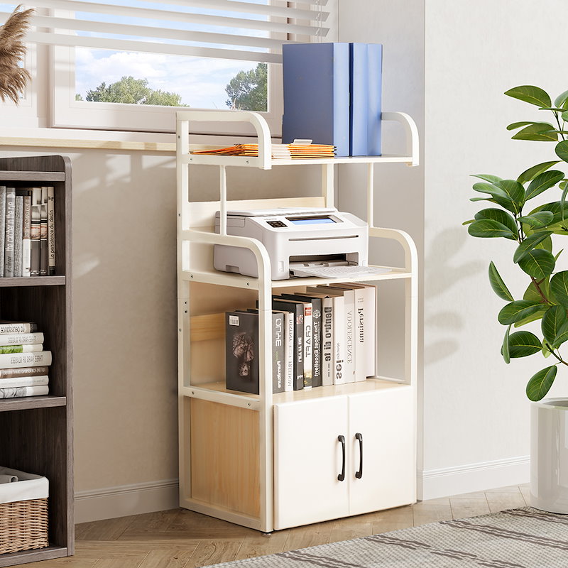 【国内即日発送】プリンター台 プリンターラック プリンター収納 大容量 デスク収納 木製 本ラック 収納ラック コンパクト オフィス 部屋 収納用 コミックラック 漫画収納 雑誌 が ディスプレイ書棚