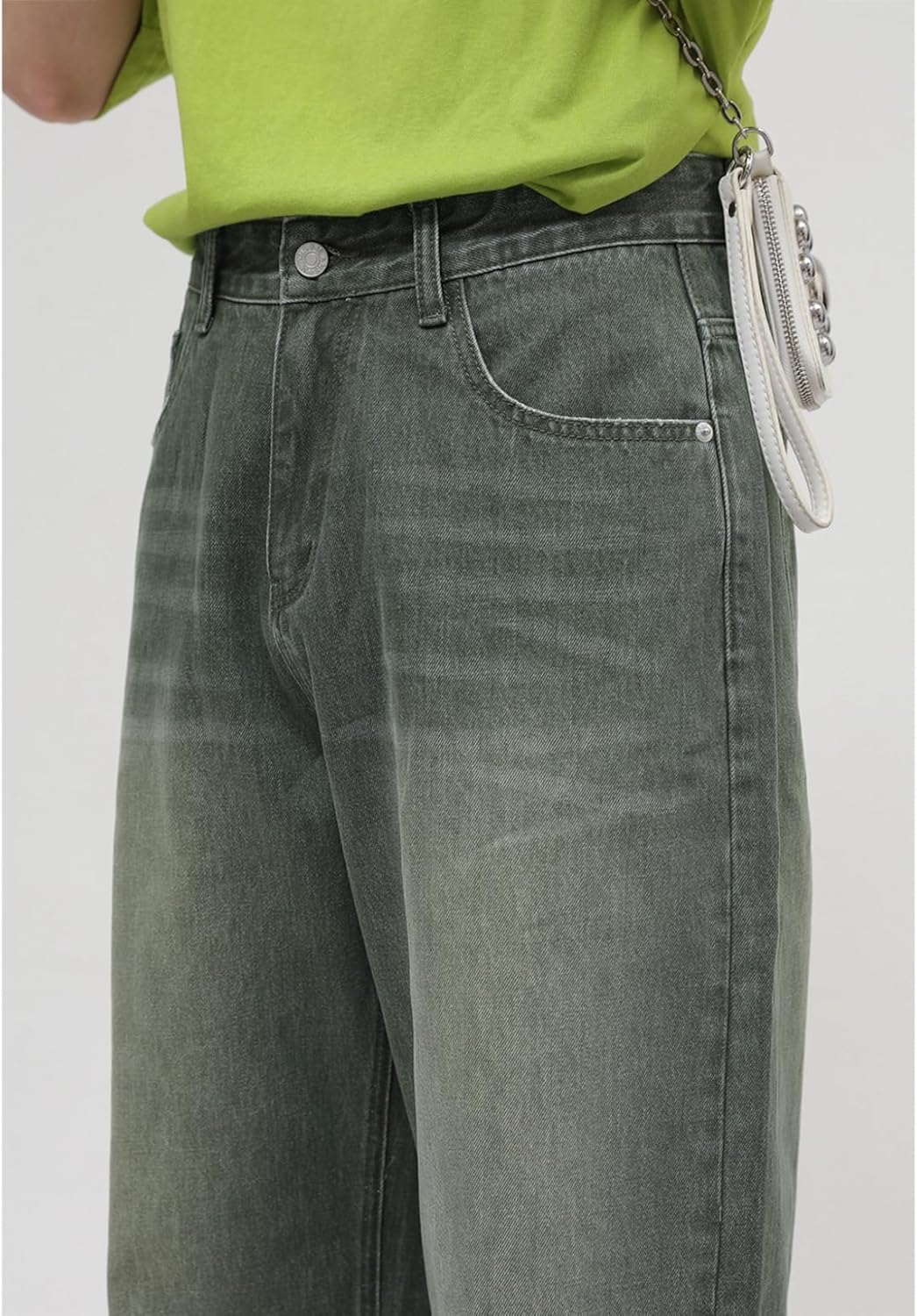 ジーパン デニムパンツ ズボン ロングパンツ メンズ 大人 男女兼用 ワイドデニム へやぎ ウォッシュ加工 厚い 立体裁断 ストリート系 大きいサイズ カッコイイ 秋用 春秋 バイカージーン