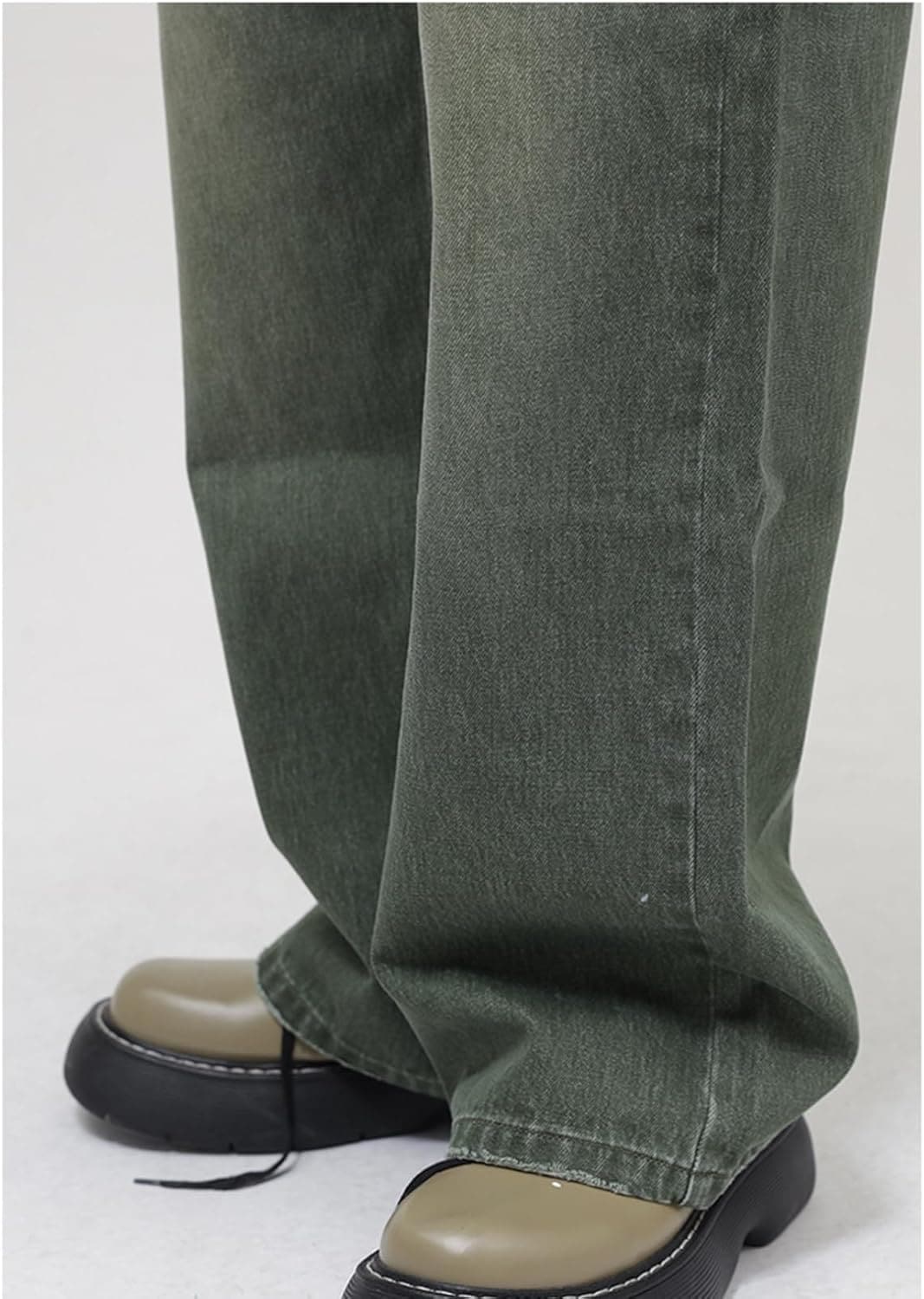 ジーパン デニムパンツ ズボン ロングパンツ メンズ 大人 男女兼用 ワイドデニム へやぎ ウォッシュ加工 厚い 立体裁断 ストリート系 大きいサイズ カッコイイ 秋用 春秋 バイカージーン