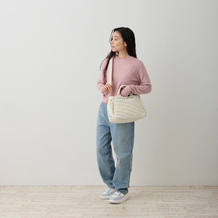 ルートート トートバッグ ROOTOTE 1313 通販 2way トートバック ショルダーバッグ ショルダーバック レディース 通勤 通学 キルティング ナイロン DELI デリ ギモーブ シンプル