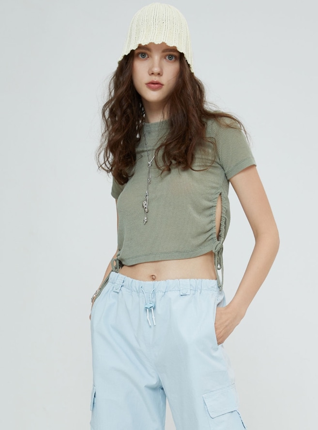 [SPERONE] Side Slit Top