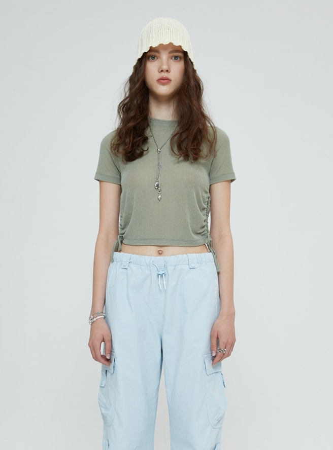 [SPERONE] Side Slit Top