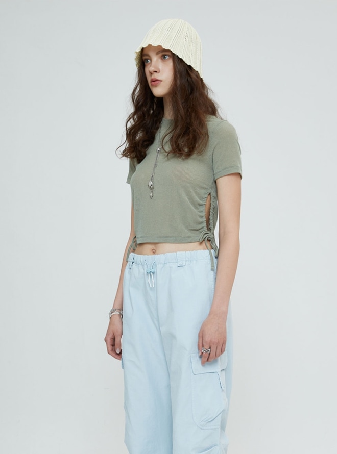 [SPERONE] Side Slit Top