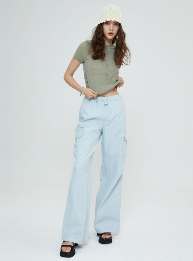 [SPERONE] Side Slit Top