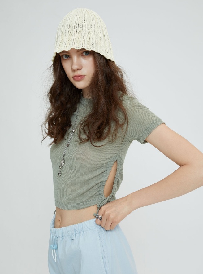 [SPERONE] Side Slit Top