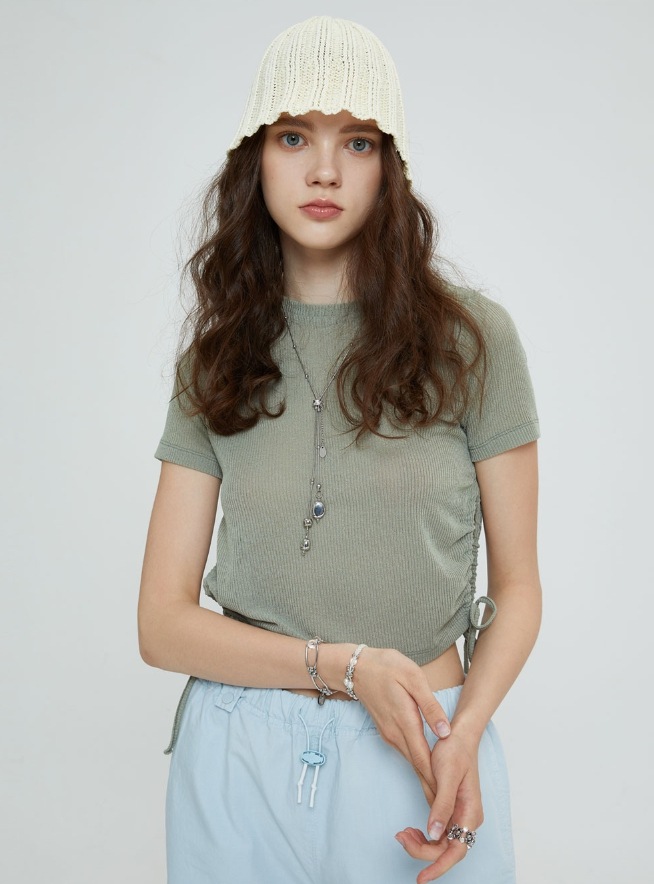 [SPERONE] Side Slit Top
