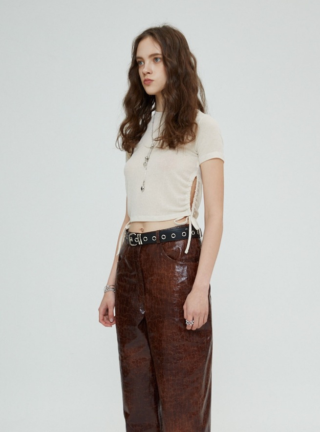 [SPERONE] Side Slit Top