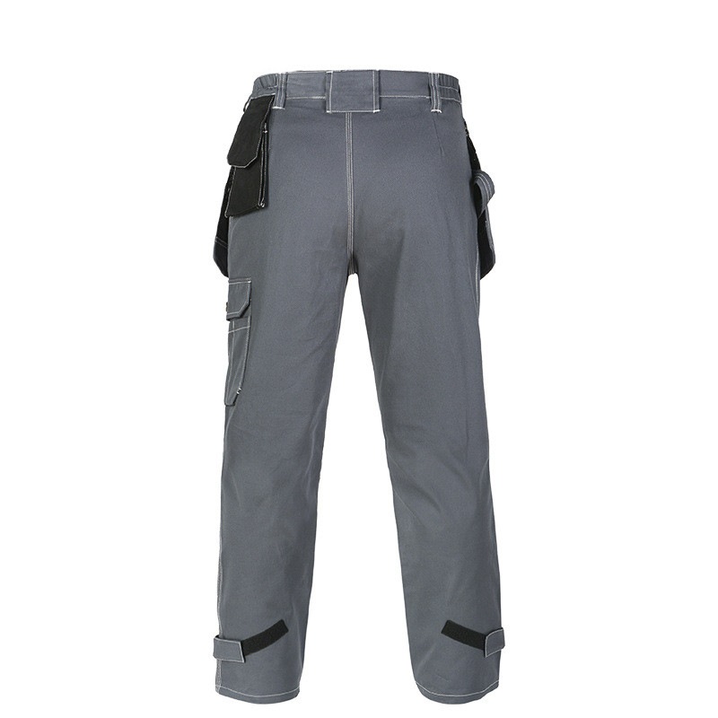 グレー カーゴパンツ 多機能ポケット付き カーゴパンツ メンズ 春秋