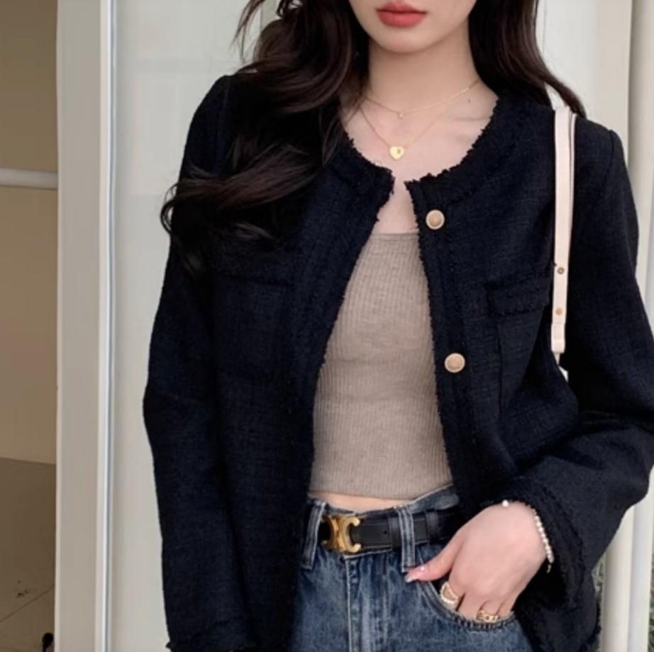 アウター ジャケット 上着 袖あり 長袖 かわいい 大人可愛い きれいめ シンプル カジュアル 大人 上品 おしゃれ お洒落 かっこいい レトロ 大人女子 こなれ感 個性的 クール モード系