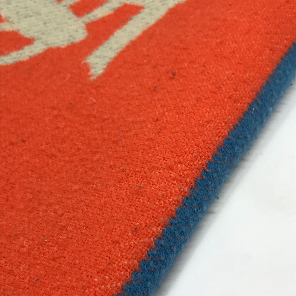 ブランケット プレード ブリッド・ドゥ・ガラ プレードBrides de Gala 毛布 インテリア フリンジ ウール/カシミヤ オレンジ ブランケット プレード ブリッド・ドゥ・ガラ プレードBrides de Gala 毛布 インテリア フリンジ ウール/カシミヤ オレンジ