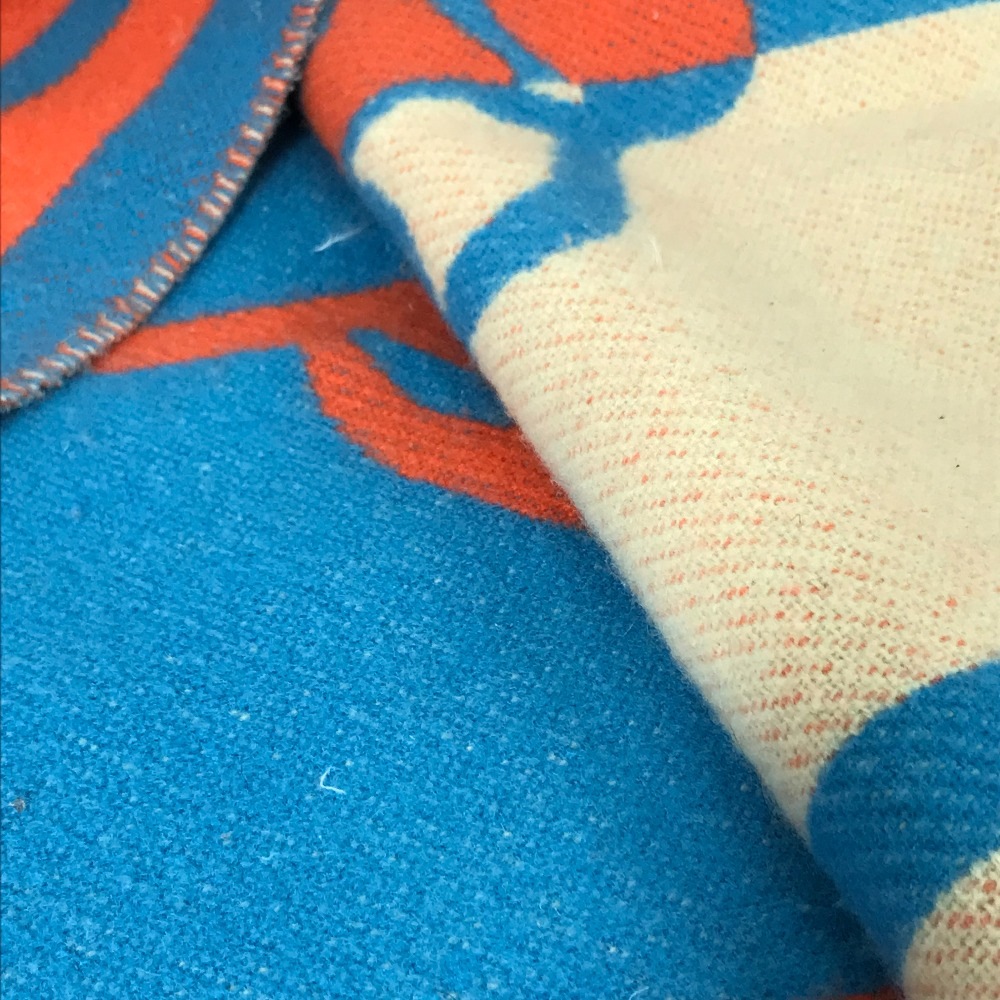 ブランケット プレード ブリッド・ドゥ・ガラ プレードBrides de Gala 毛布 インテリア フリンジ ウール/カシミヤ オレンジ ブランケット プレード ブリッド・ドゥ・ガラ プレードBrides de Gala 毛布 インテリア フリンジ ウール/カシミヤ オレンジ