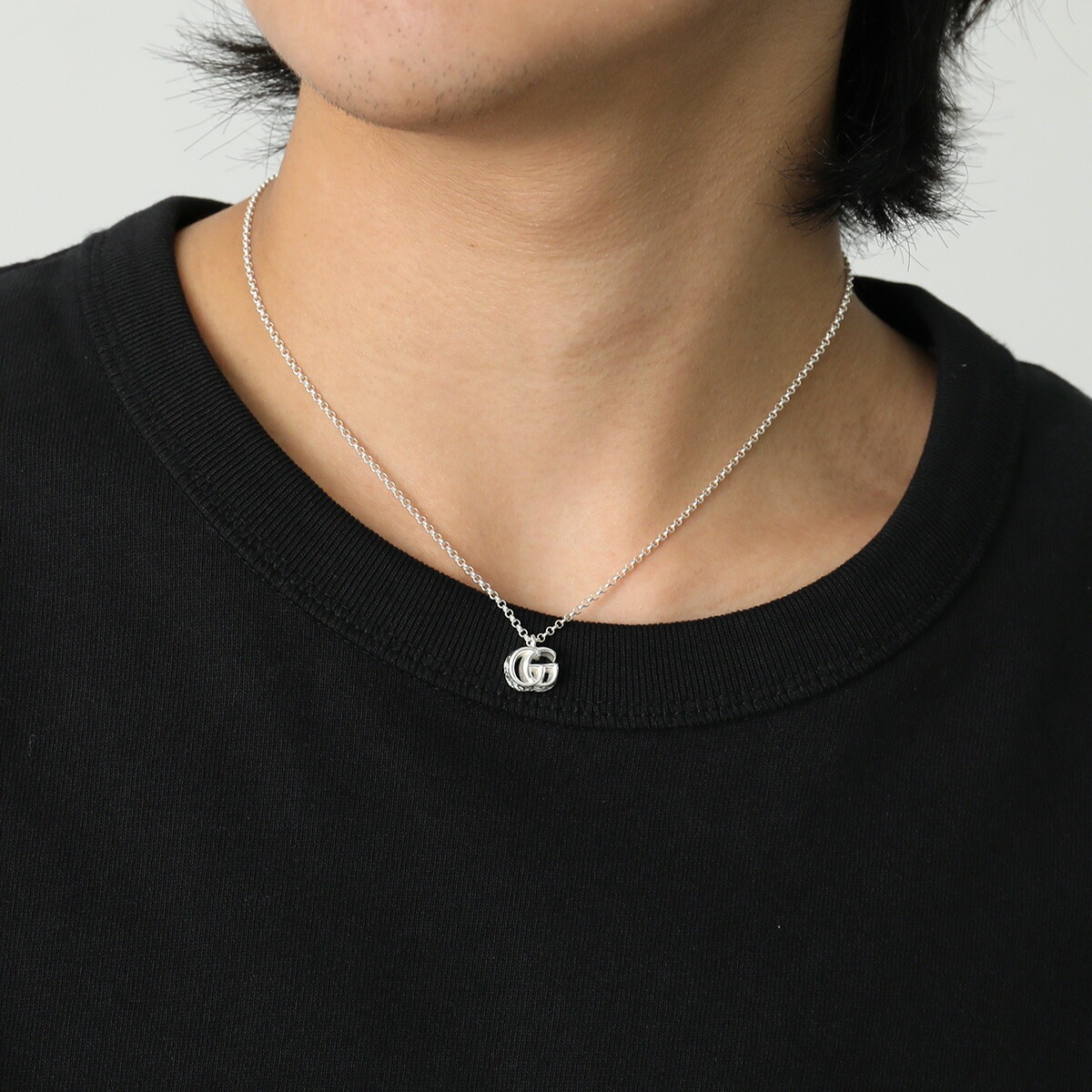 GUCCI グッチ ネックレス GG MARMONT マーモント 770724 J8400 レディース ダブルG ペンダント アクセサリー 8106/SILVER GUCCI グッチ ネックレス GG MARMONT マーモント 770724 J8400 レディース ダブルG ペンダント アクセサリー 8106/SILVER