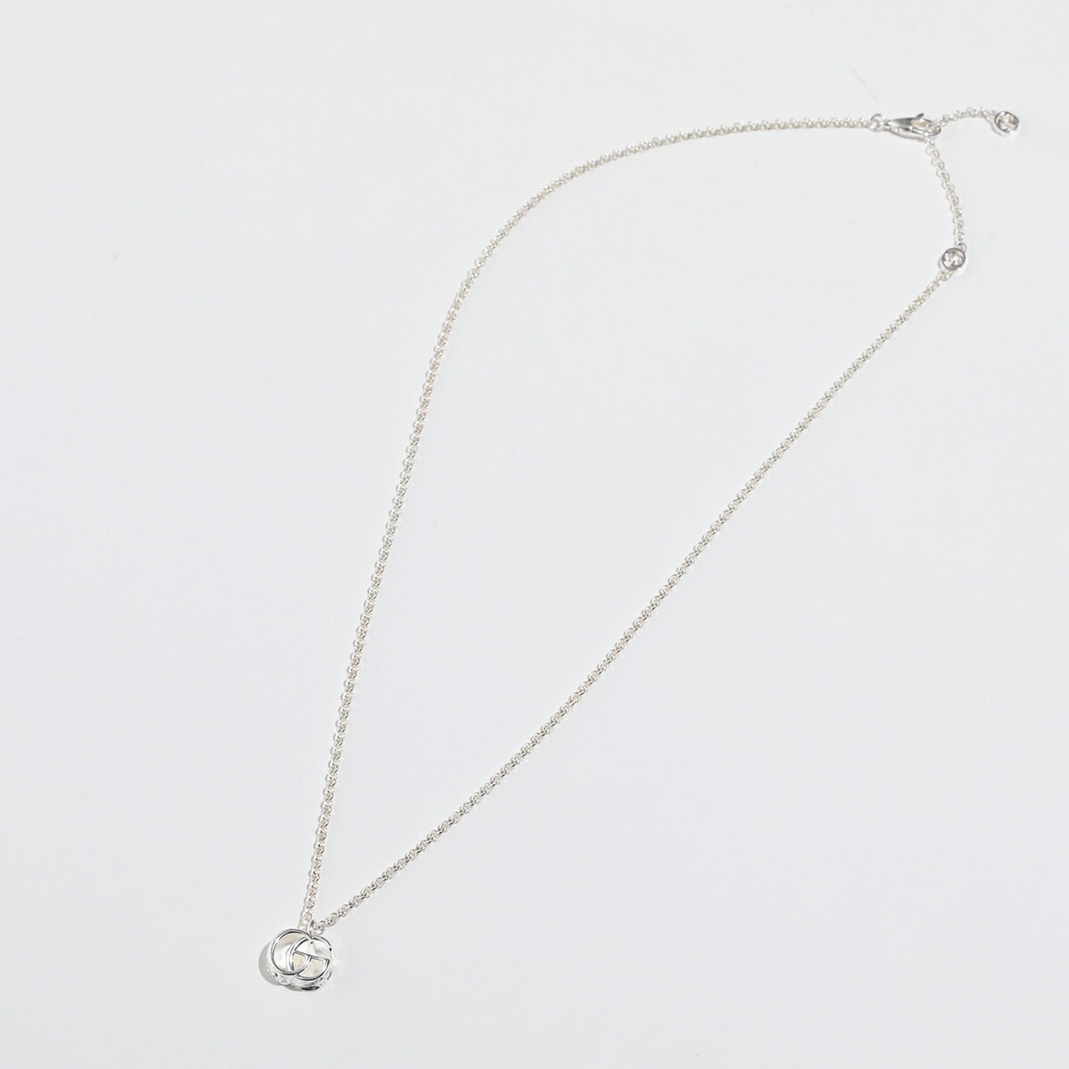 GUCCI グッチ ネックレス GG MARMONT マーモント 770724 J8400 レディース ダブルG ペンダント アクセサリー 8106/SILVER GUCCI グッチ ネックレス GG MARMONT マーモント 770724 J8400 レディース ダブルG ペンダント アクセサリー 8106/SILVER