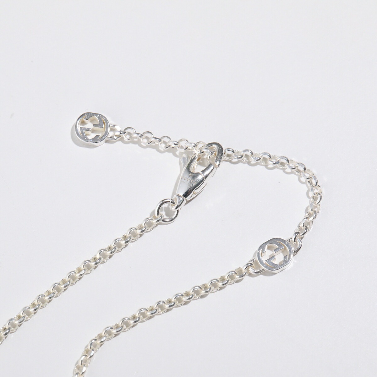 GUCCI グッチ ネックレス GG MARMONT マーモント 770724 J8400 レディース ダブルG ペンダント アクセサリー 8106/SILVER GUCCI グッチ ネックレス GG MARMONT マーモント 770724 J8400 レディース ダブルG ペンダント アクセサリー 8106/SILVER