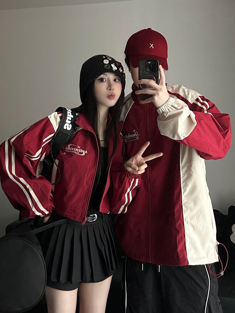 今年 秋冬 韓国 かわいい レディース フード付きアウターフーディーロゴブルゾン長袖シルエットトップスサイド冬カジュアルファッション系サイズお出かけフル丈羽織りトラック