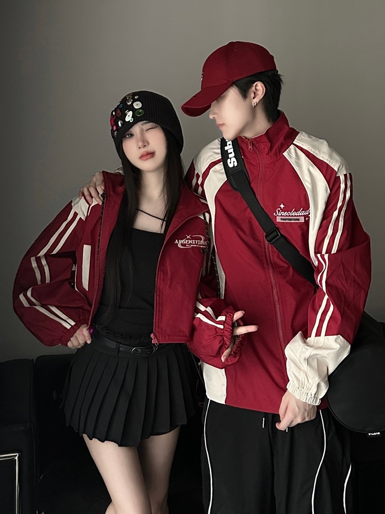 今年 秋冬 韓国 かわいい レディース フード付きアウターフーディーロゴブルゾン長袖シルエットトップスサイド冬カジュアルファッション系サイズお出かけフル丈羽織りトラック