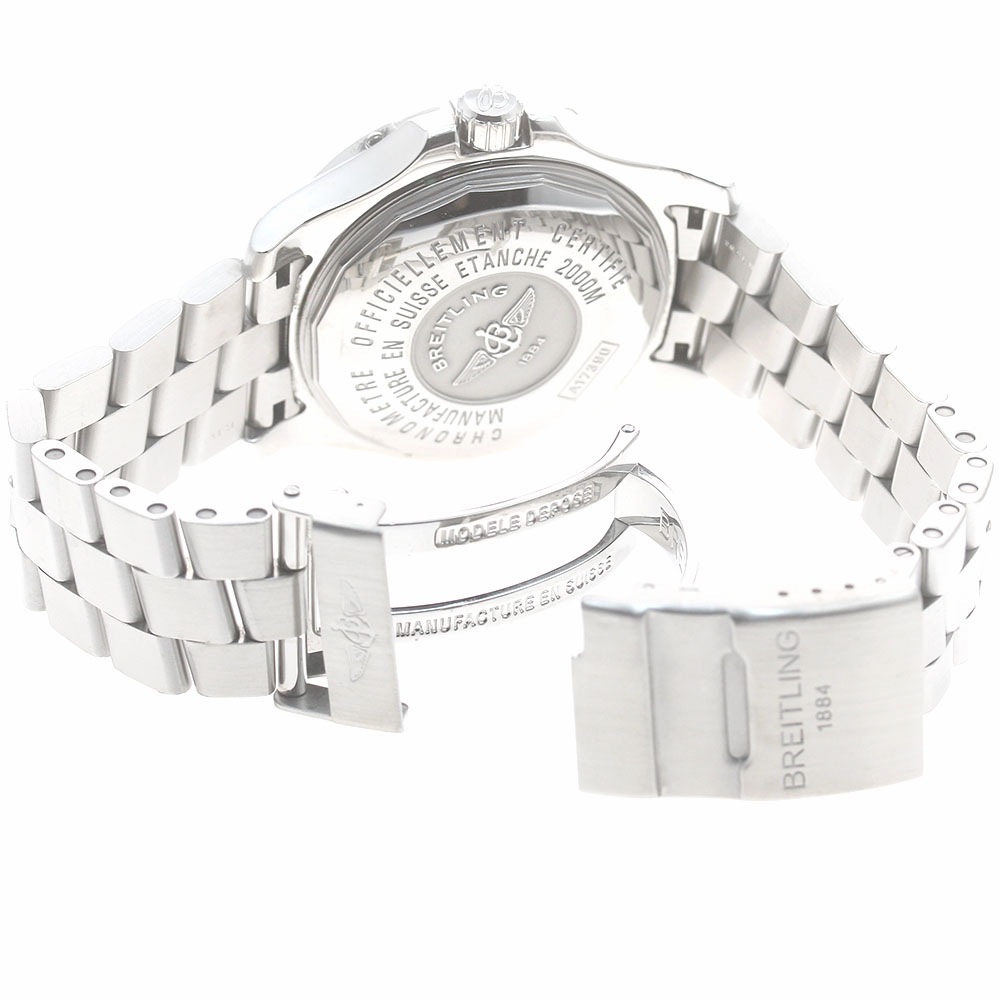 ブライトリング BREITLING A17390 スーパーオーシャン デイト 自動巻き メンズ _883471【中古】 ブライトリング BREITLING A17390 スーパーオーシャン デイト 自動巻き メンズ _883471【中古】