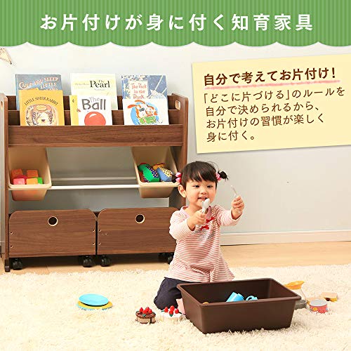 アイリスオーヤマ おもちゃ箱 収納カート : 家具・インテリア : アイリスオーヤマ 新作特価