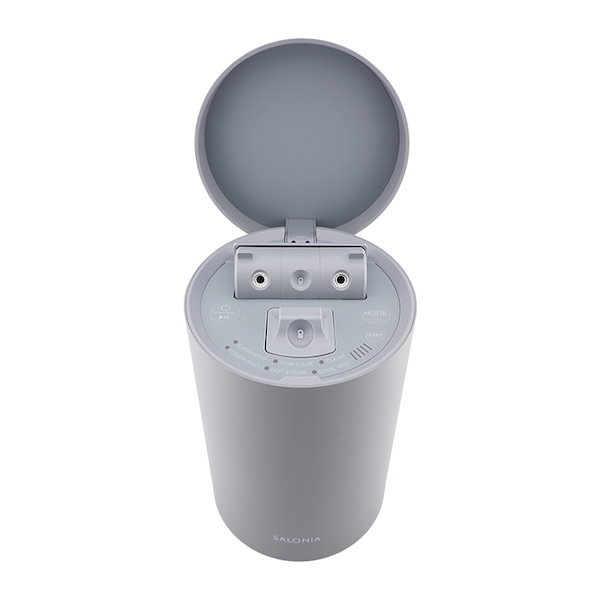 Qoo10] SALONIA ピュアブライトスチーマー グレイ クレン