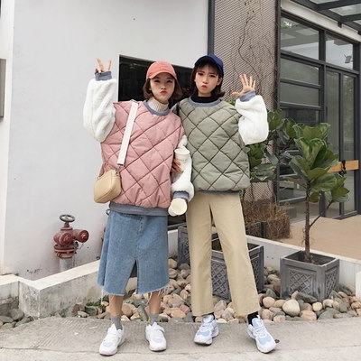 冬/女性服/韓国風/ルース/手厚い/ヘッジ/コットンコート/かわいい/+/ふわふわ/袖/暖かい/コットンコート/アウターウェア/学生 冬/女性服/韓国風/ルース/手厚い/ヘッジ/コットンコート/かわいい/+/ふわふわ/袖/暖かい/コットンコート/アウターウェア/学生