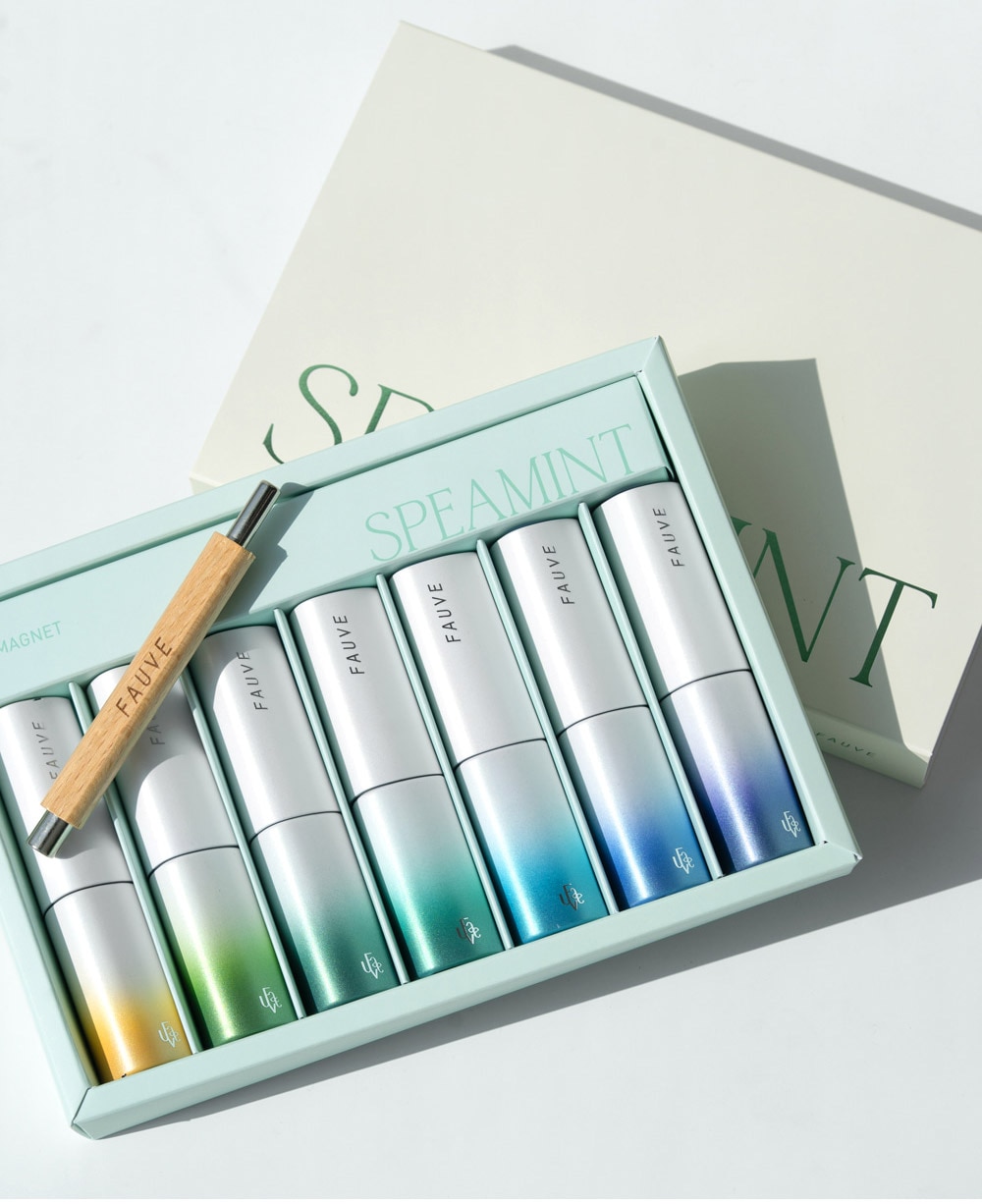 [FAUVE] 【SPEAMINT : Magnet Gel Collection】 7色 セット / スピアミント：マグネットジェルコレクション 7種