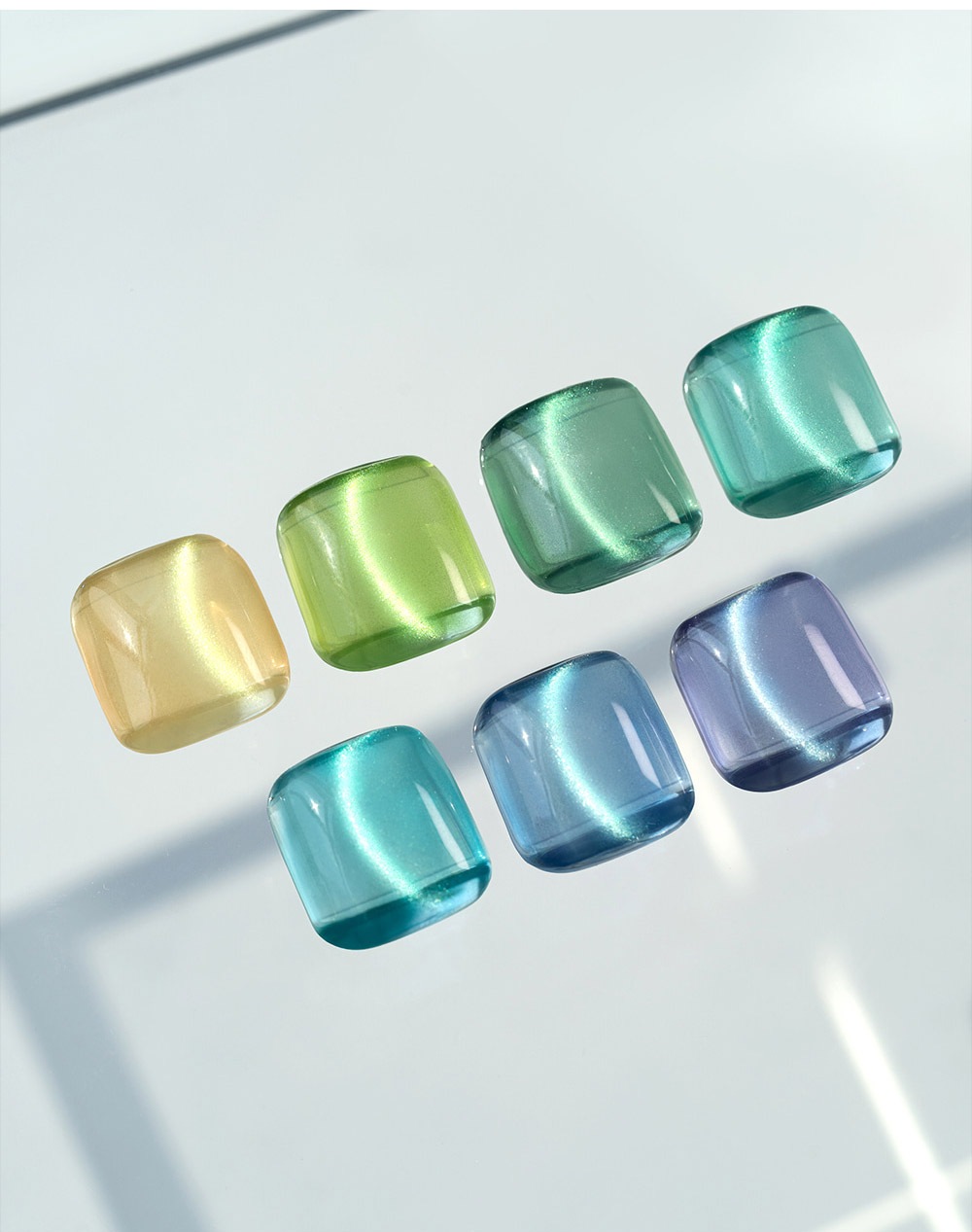 [FAUVE] 【SPEAMINT : Magnet Gel Collection】 7色 セット / スピアミント：マグネットジェルコレクション 7種