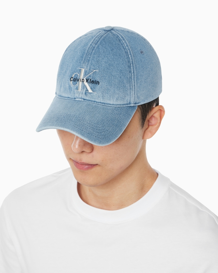 モノグラムロゴエンブロイダリーデニムキャップ (4G5007G) モノグラムロゴエンブロイダリーデニムキャップ (4G5007G)