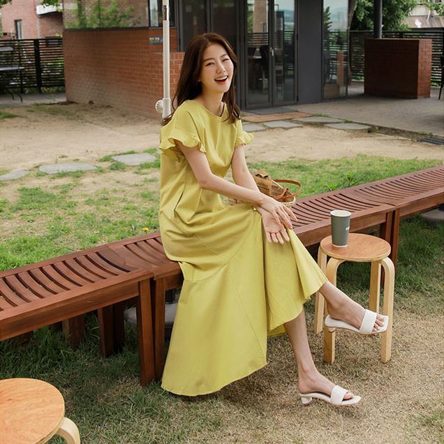 ワンピース　ロングワンピース　ロング　膝丈　マキシ　マキシワンピース　 シャツワンピース　ｔシャツワンピース　フレア　フリル　シフォン　ワイド　オーバーサイズ 韓国 大人可愛い　おしゃれ　カワイイ