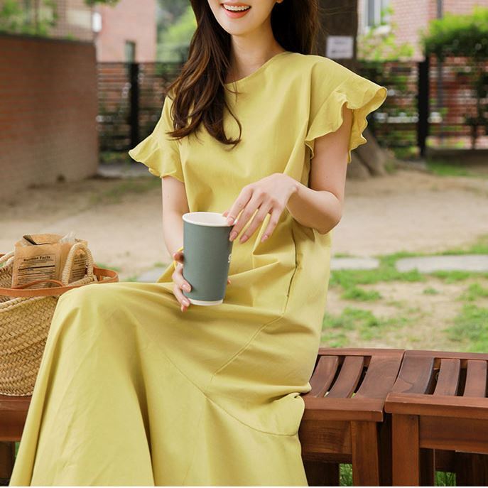 ワンピース　ロングワンピース　ロング　膝丈　マキシ　マキシワンピース　 シャツワンピース　ｔシャツワンピース　フレア　フリル　シフォン　ワイド　オーバーサイズ 韓国 大人可愛い　おしゃれ　カワイイ