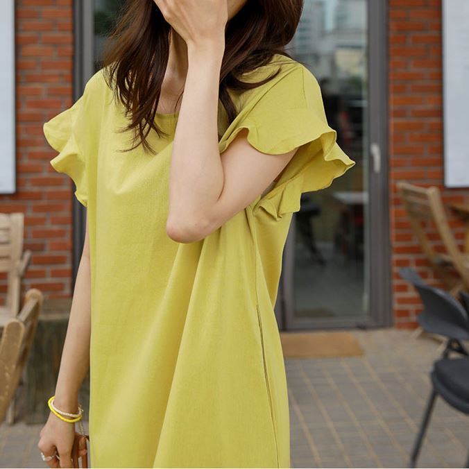 ワンピース　ロングワンピース　ロング　膝丈　マキシ　マキシワンピース　 シャツワンピース　ｔシャツワンピース　フレア　フリル　シフォン　ワイド　オーバーサイズ 韓国 大人可愛い　おしゃれ　カワイイ