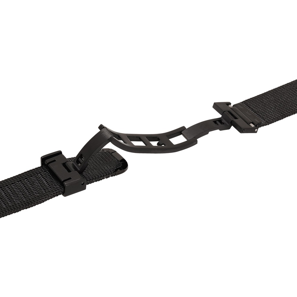 LLOYD [謝恩品プレゼント]シマーブライトアップルウォッチ用ブラックメッシュストラップLL2B22T00PBB