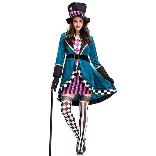 Qoo10] マッドハッター コスプレ 帽子屋 レディ