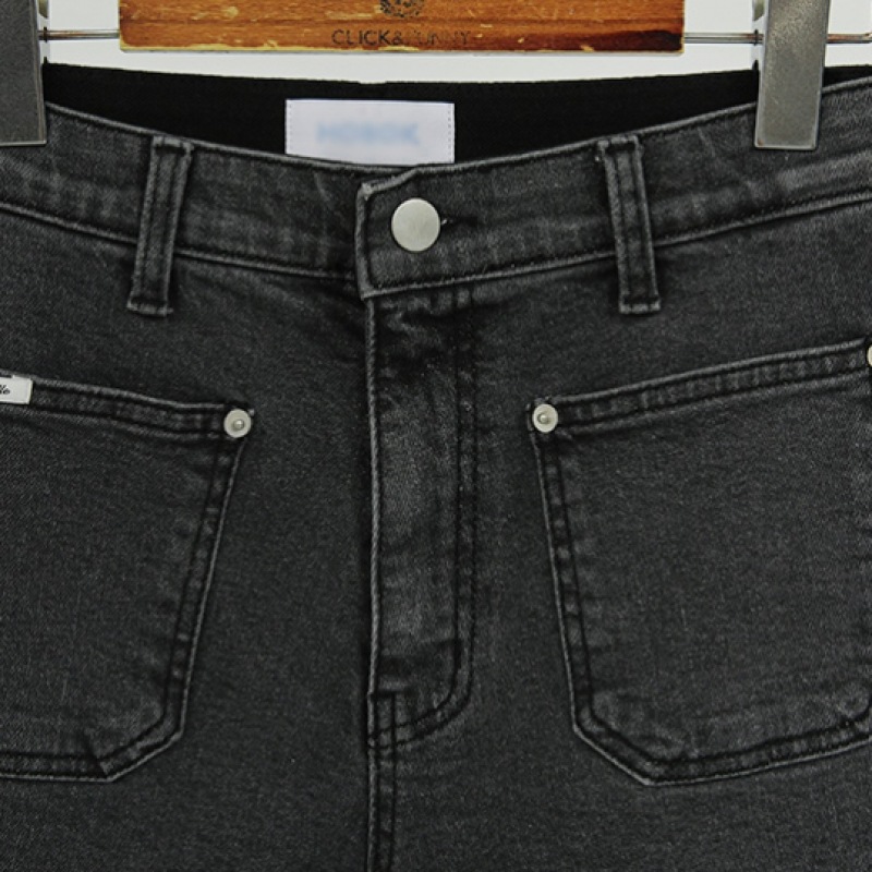 クリック＆ファニー クールムードポケットデニムショートパンツ[S,M,L,XLサイズ]