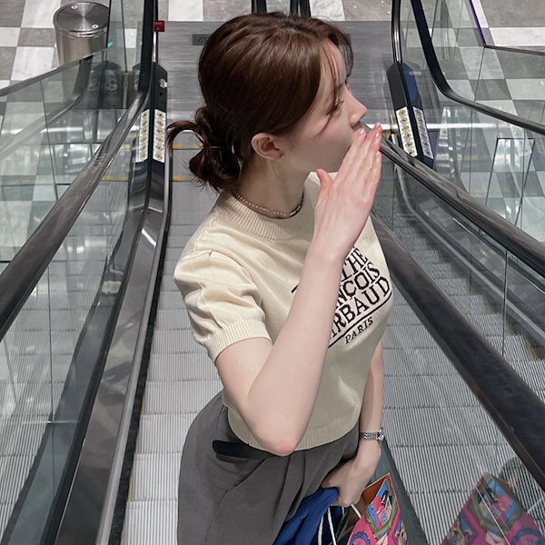 MARITHE FRANCOIS GIRBAUD 半袖ニット　韓国　マリテ 楽天市場】【10%OFF】 Marithe + Francois Girbaud (マリテ