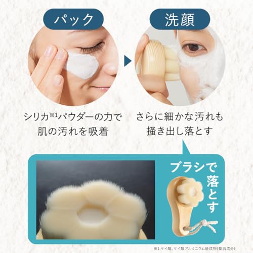 シカリ ブライトニング ウォッシュ 【詰め替え用リフィル 1個】 洗顔 パック 毛穴 汚れ ニキビ シミ 対策 が 同時に叶う 医薬部外品 の 新たな 洗顔体験
