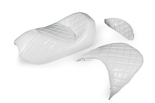 色:白 バイクパーツセンター(Bike Parts Center) ベース付エナメルシート ホワイト 色:白 バイクパーツセンター(Bike Parts Center) ベース付エナメルシート ホワイト