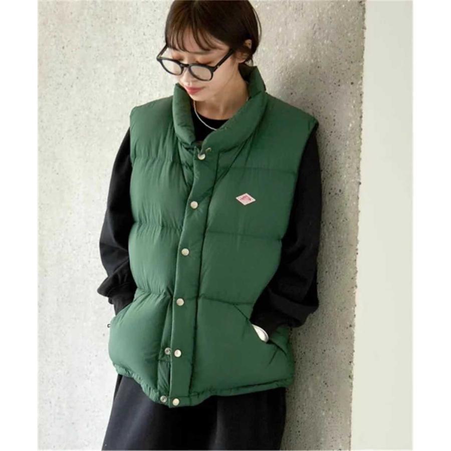 【期間限定セール中】ダントン レディース ダウンベスト 防寒 ダウンベスト トップス 無地 レディース ダウンベスト