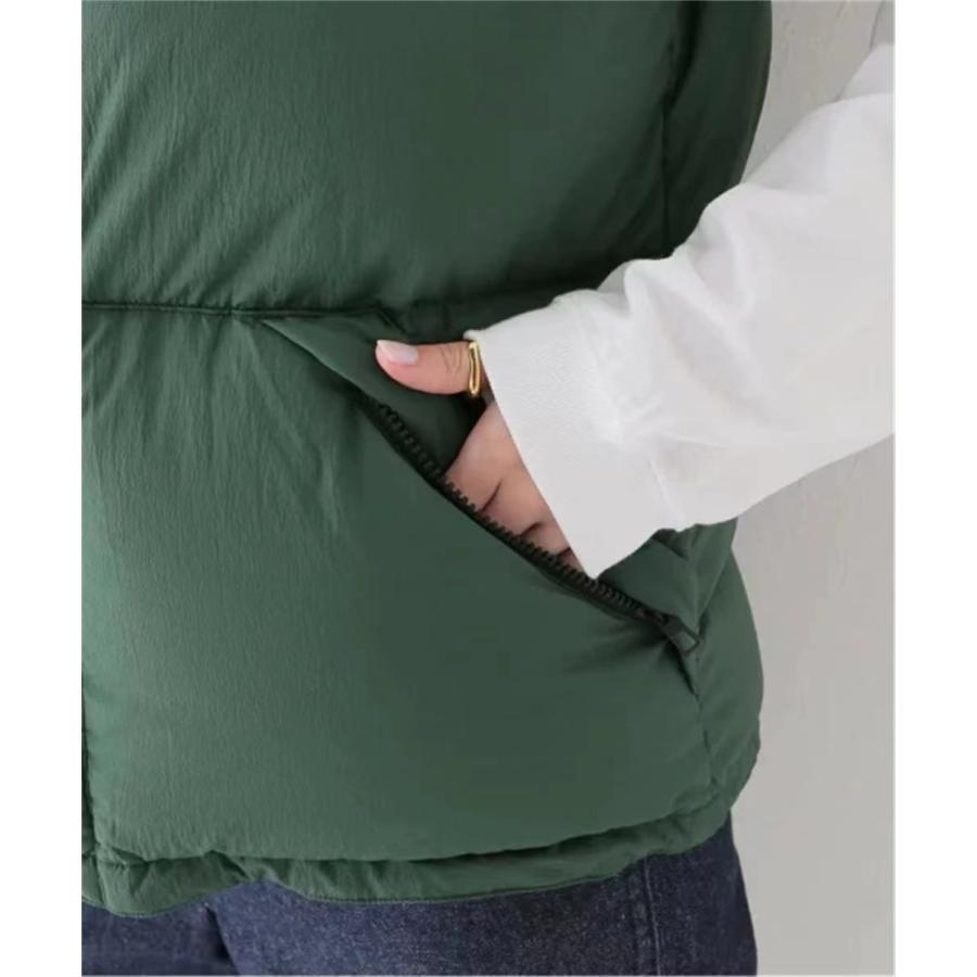 【期間限定セール中】ダントン レディース ダウンベスト 防寒 ダウンベスト トップス 無地 レディース ダウンベスト